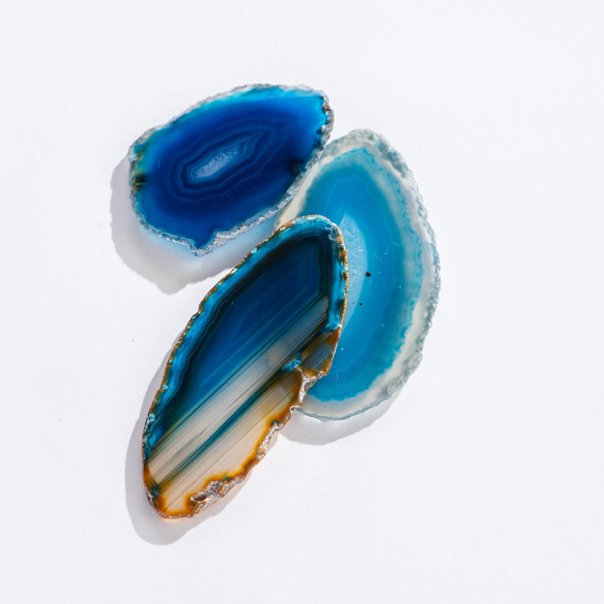 Blue Agate Slabs