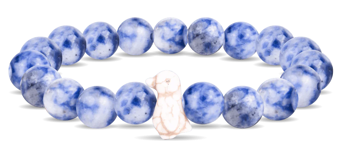 The Passage Bracelet (Penguin): Igloo Blue