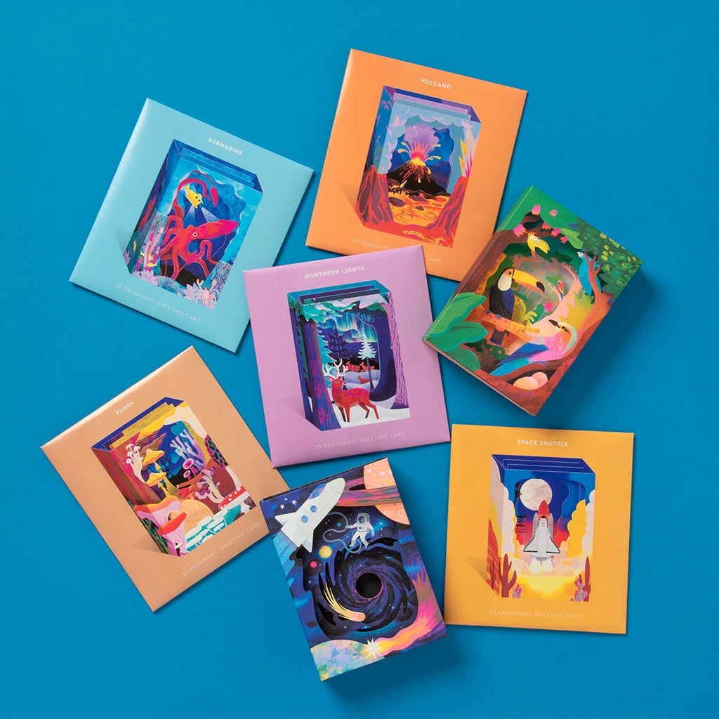 3D Panoramic Greeting Cards