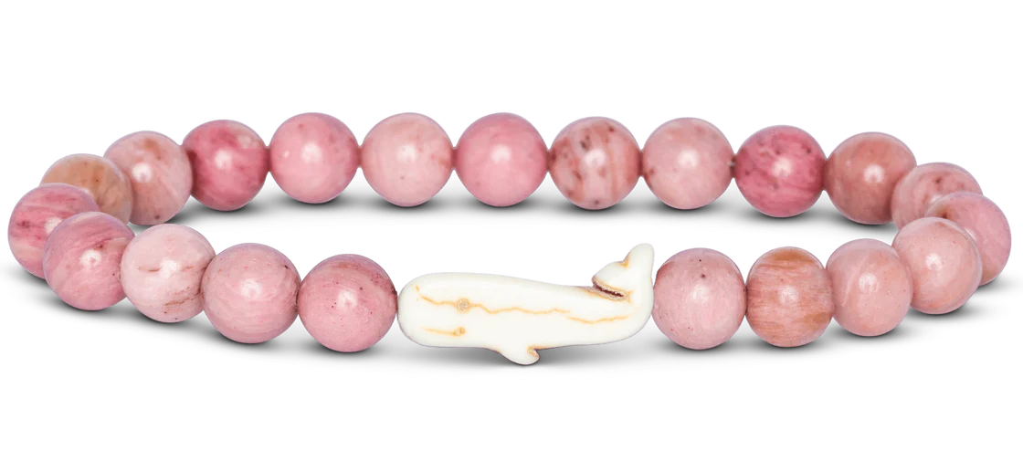The Wayfare Bracelet (Whale): Pink Sands