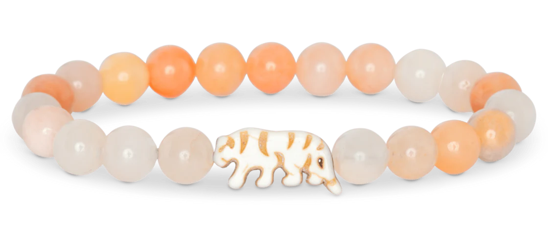 The Journey Bracelet (Tiger): Hibiscus