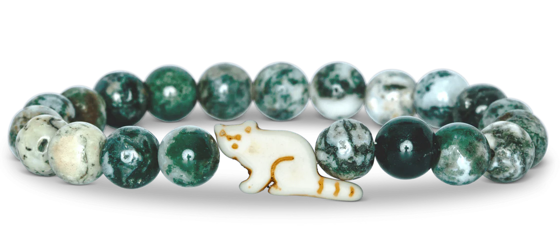 The Dash Bracelet (Red Panda): Bamboo