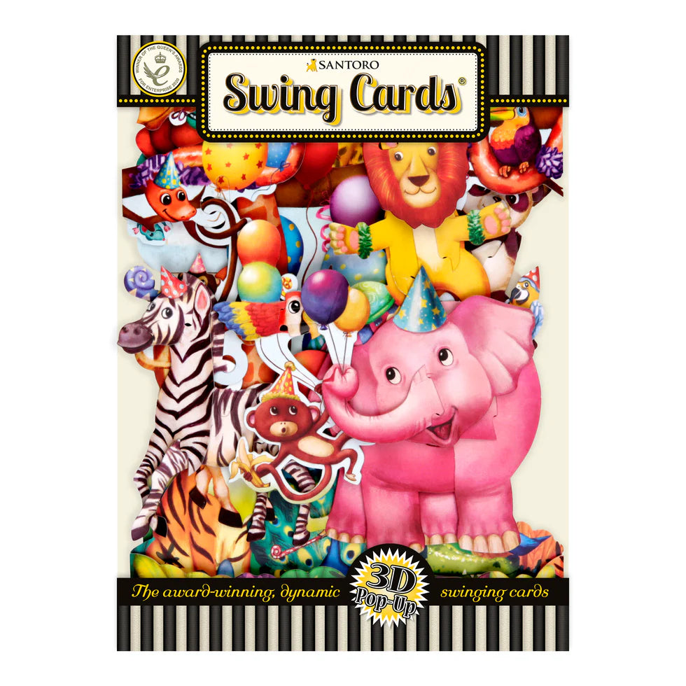 Santoro Swing Card - Toy Assortment