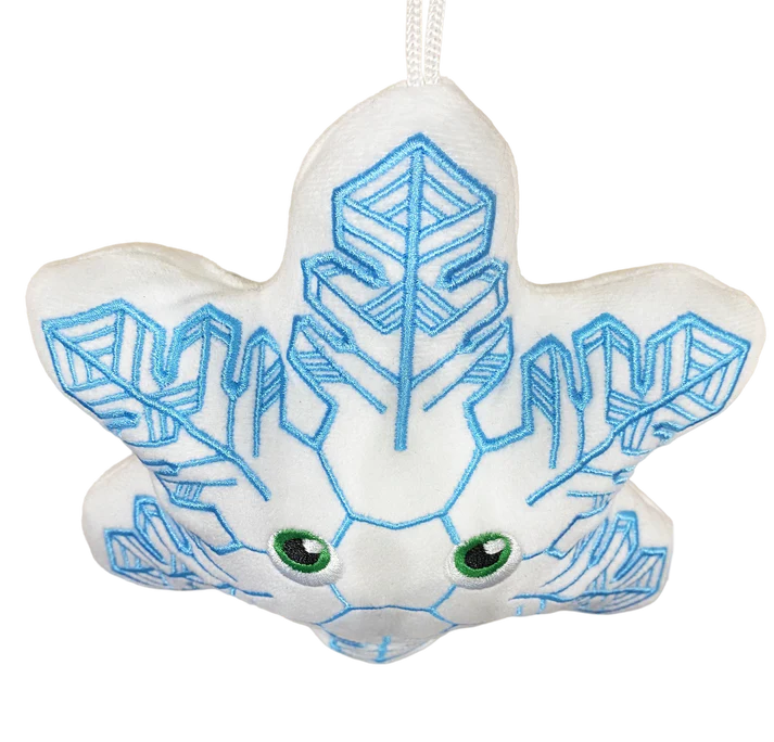 Snowflake Stellar Dendrites Plush