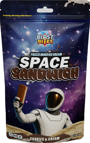 Space Sandwich: Cookies & Cream