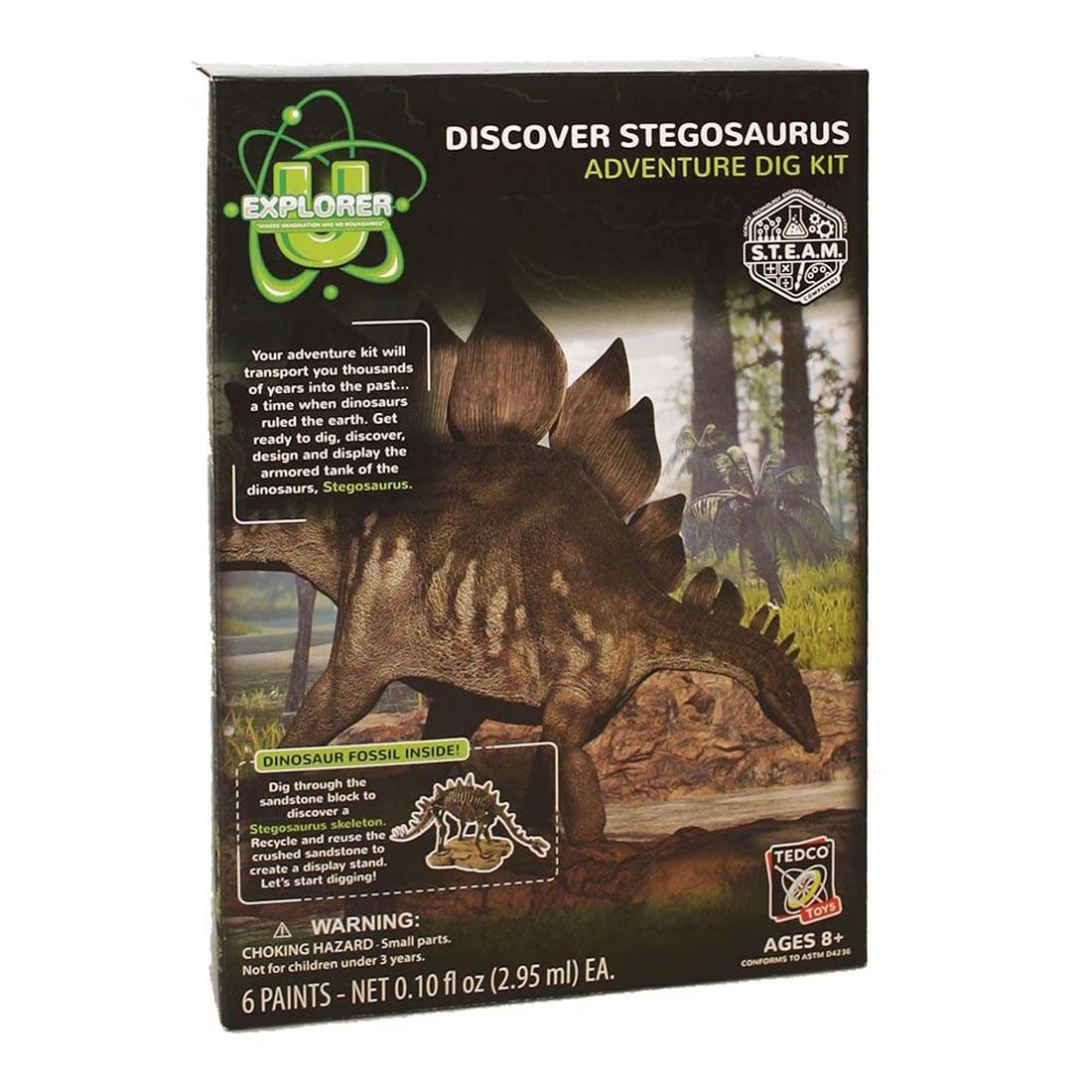 Stegosaurus discover dig kit