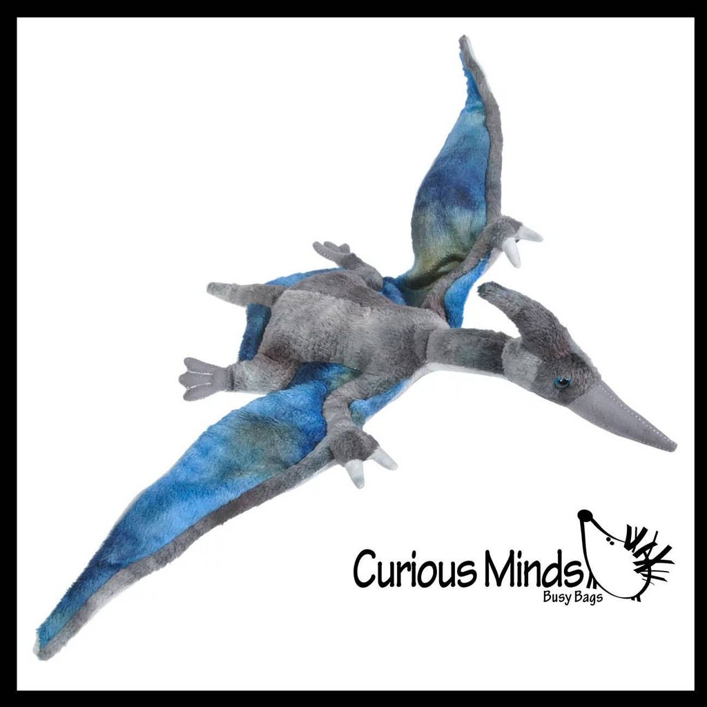 1 Large Posable Pterodactyl Dino Plush Stuffed Animals- Ador