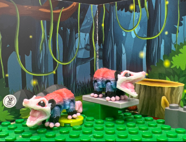 Opossum - Fidget Friend - Includes Play Scene