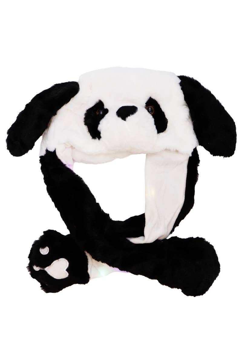 Animal Pals Led Light-up Ear Moving Fluffy Fur Hat