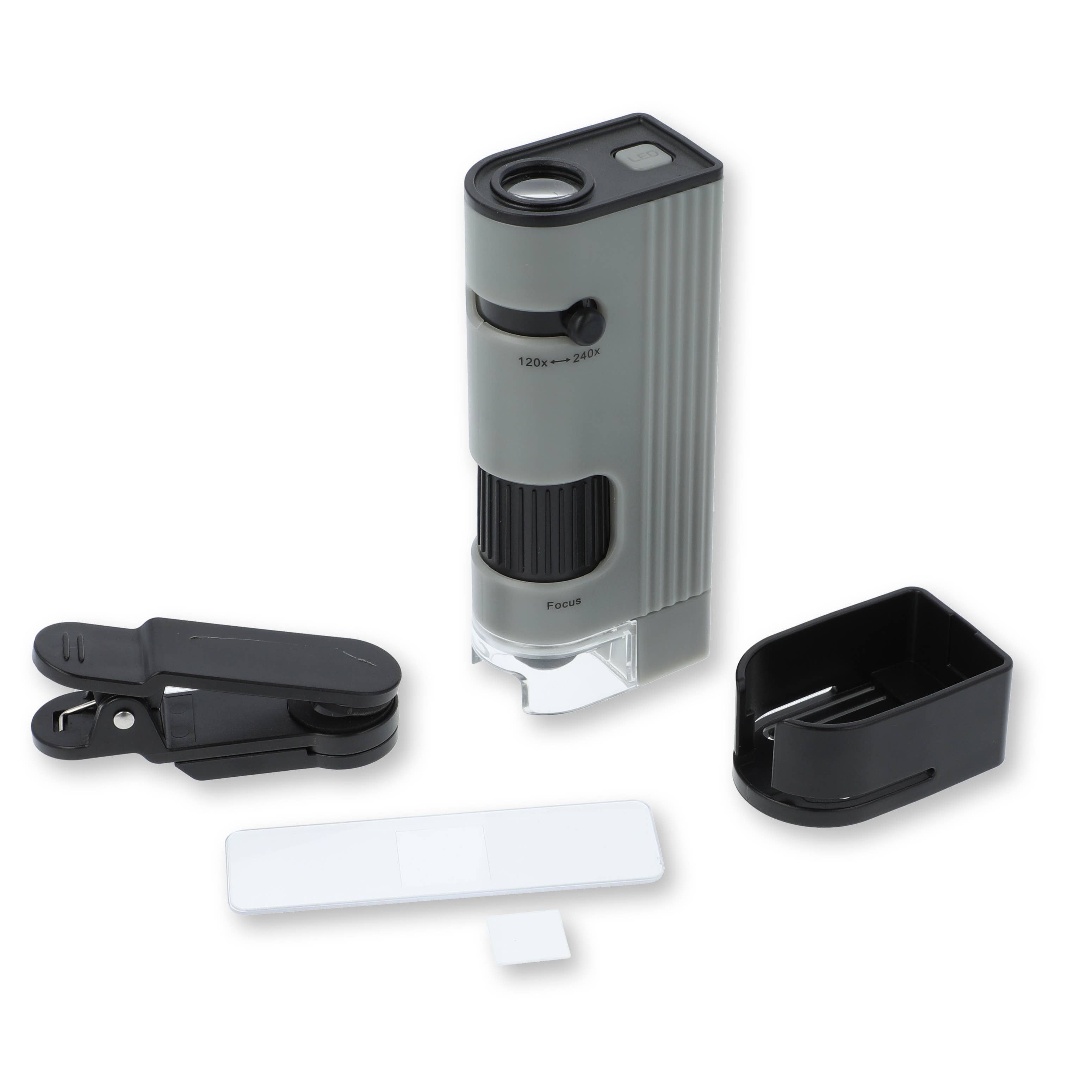 120x-240x Magnification High-Resolution Pocket Microscope