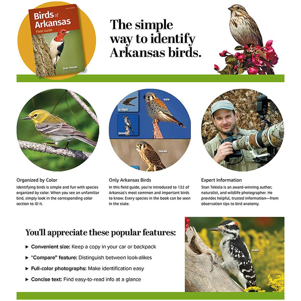 Birds of Arkansas Field Guide 2e
