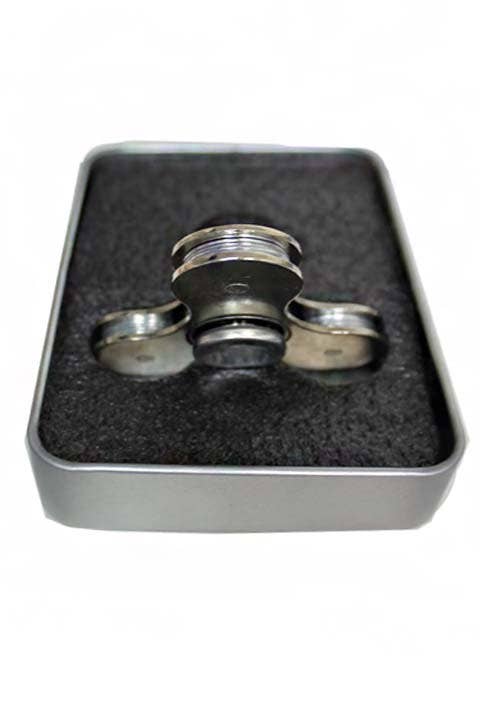 Round Metal Triple Bearing Fidget Spinner