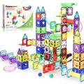 PicassoTiles 40pc Magnetic Marble Run Building Set