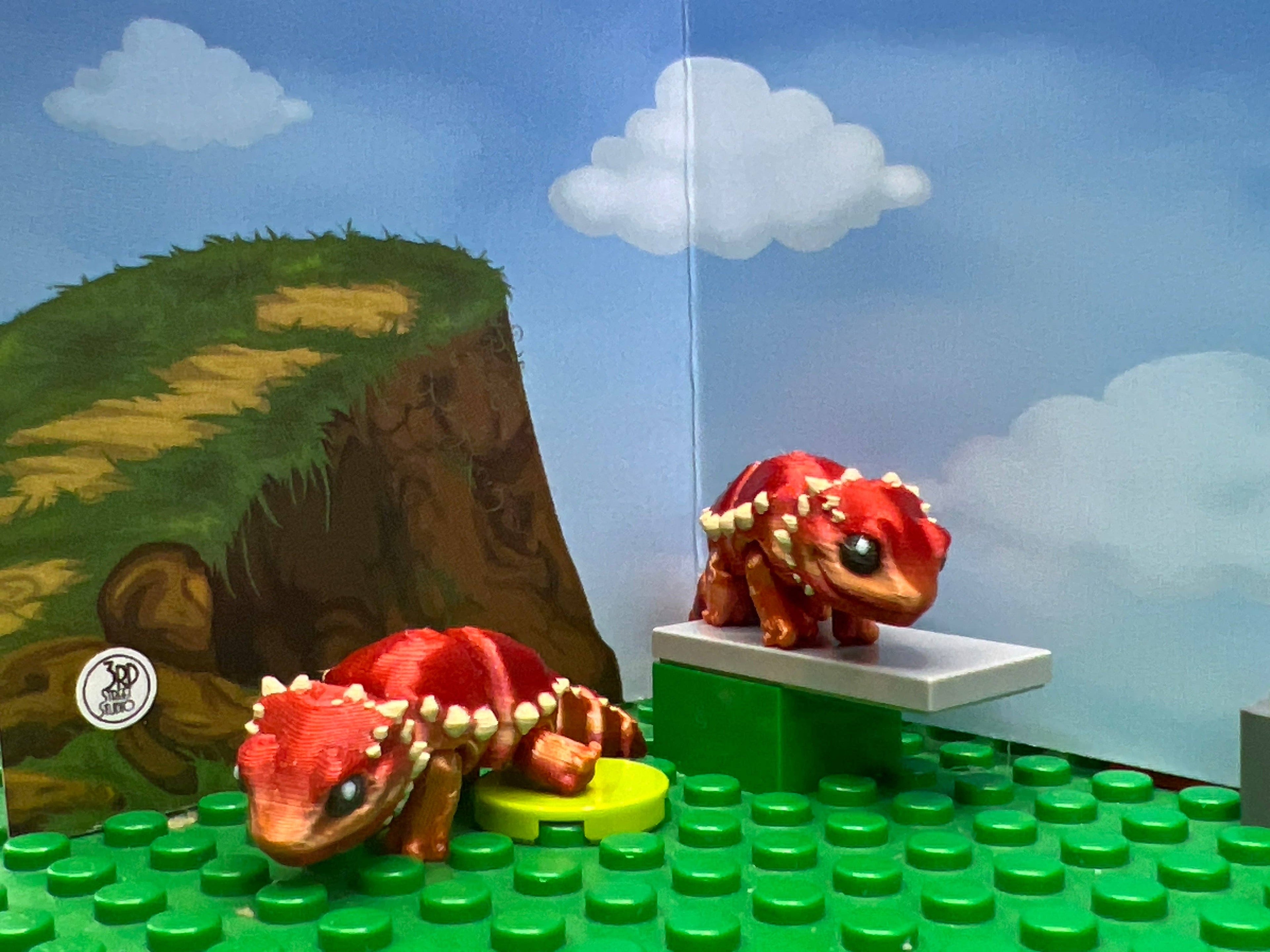 Bearded Dragon Fidget Friend - Includes Play Scene