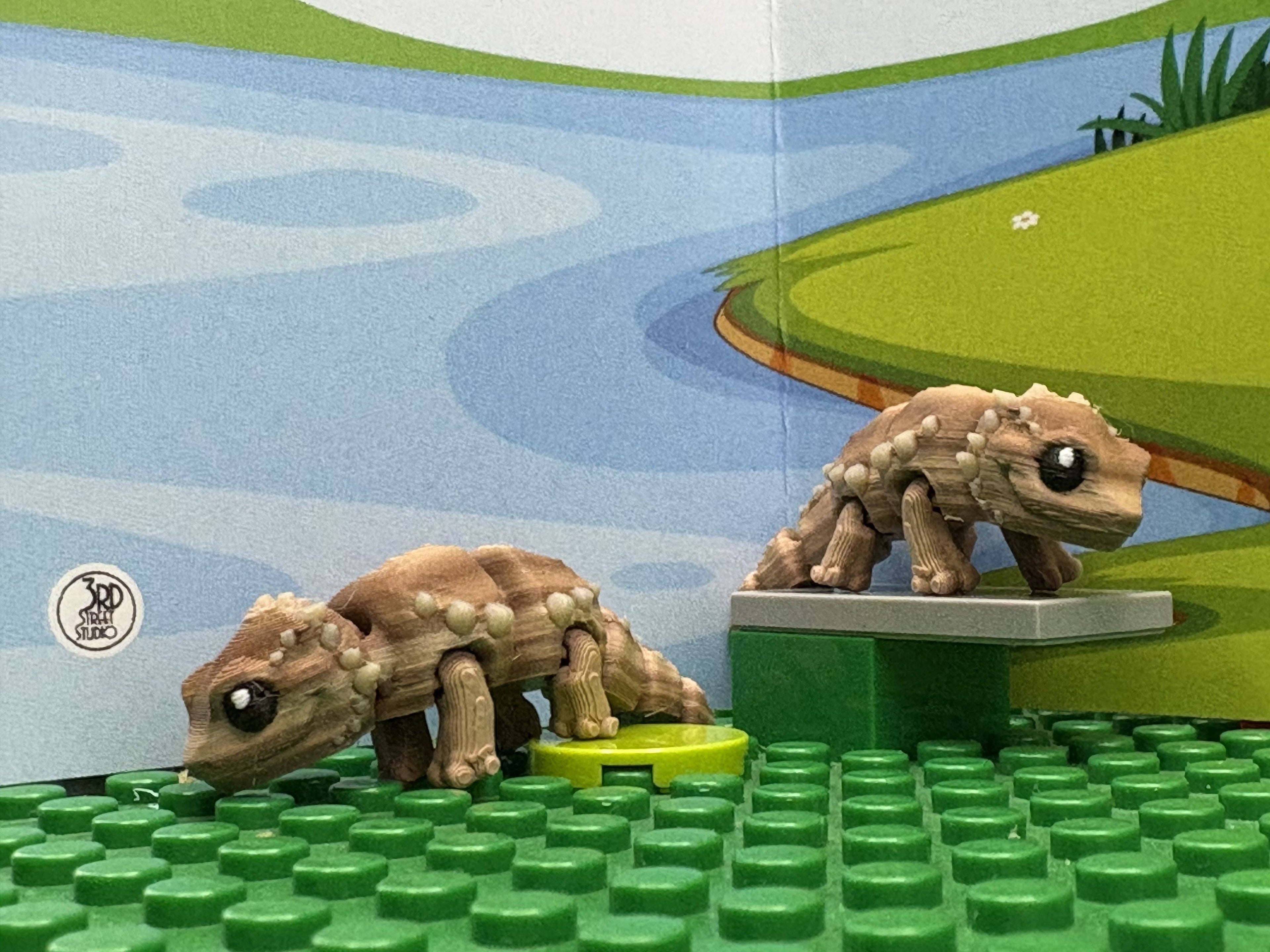 Bearded Dragon Fidget Friend - Includes Play Scene