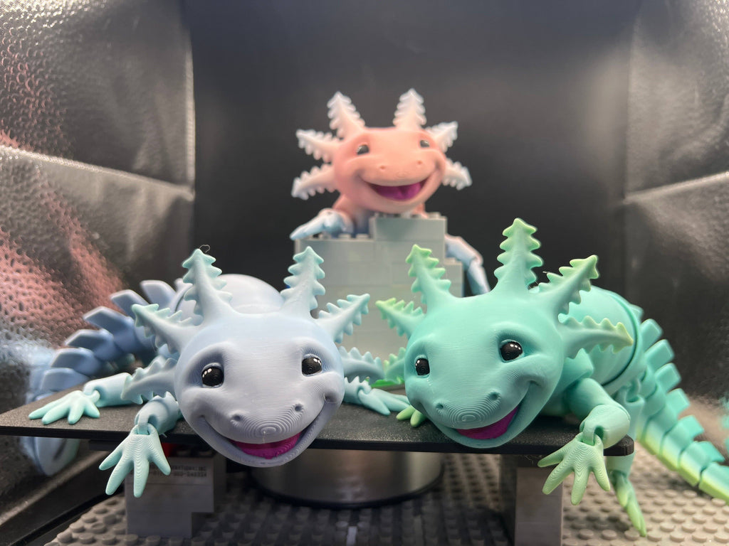 Axolotl Fidget Friend - Includes Play Scene