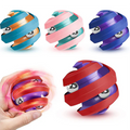 Fidget ball rotating orbit puzzle