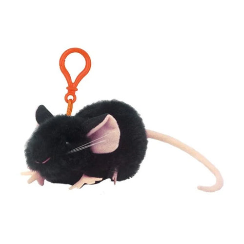 Black Lab Mouse Keychain