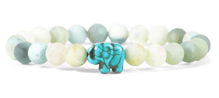 The Expedition Bracelet (Elephant): Sky Stone