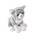 Pocketkins Eco Grey Tabby Cat Stuffed Animal - 5"