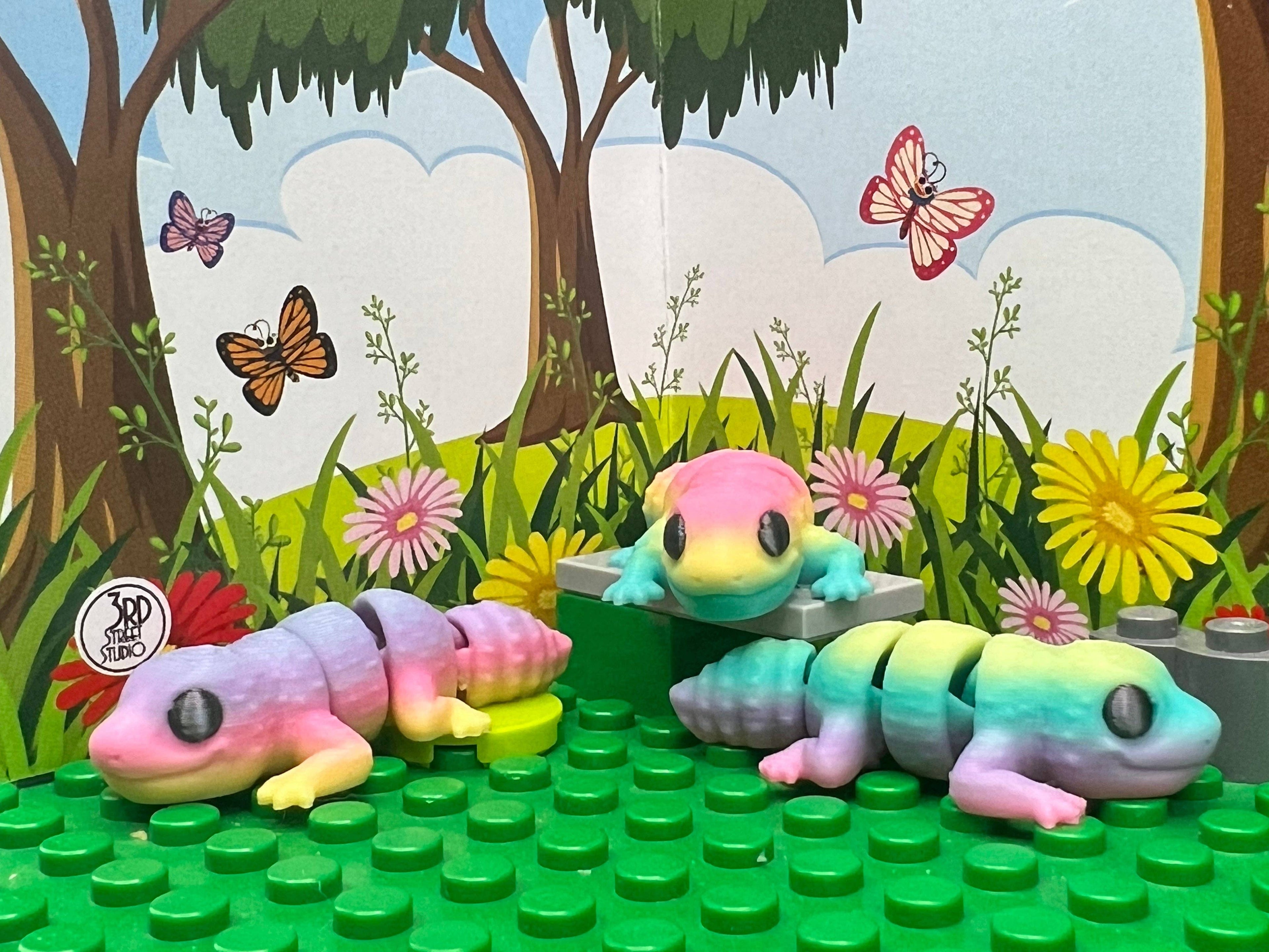 Gecko Fidget Friend - Includes Play Scene