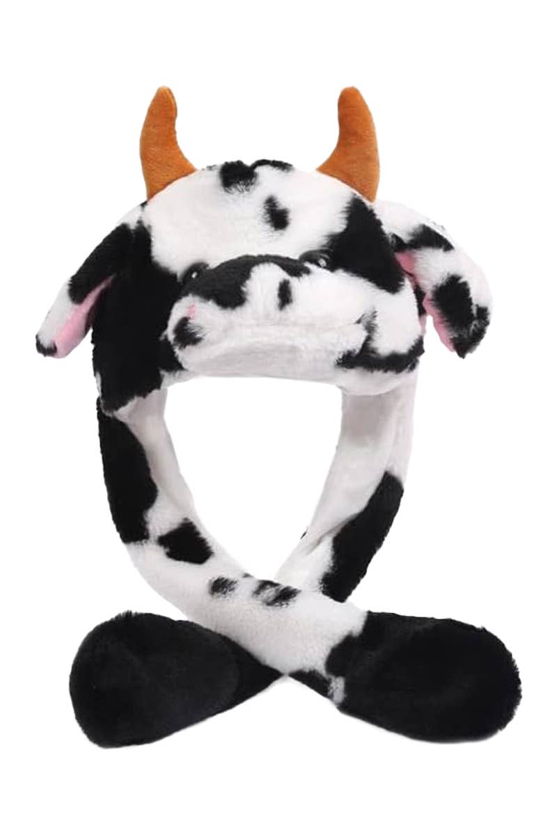 Animal Pals Led Light-up Ear Moving Fluffy Fur Hat