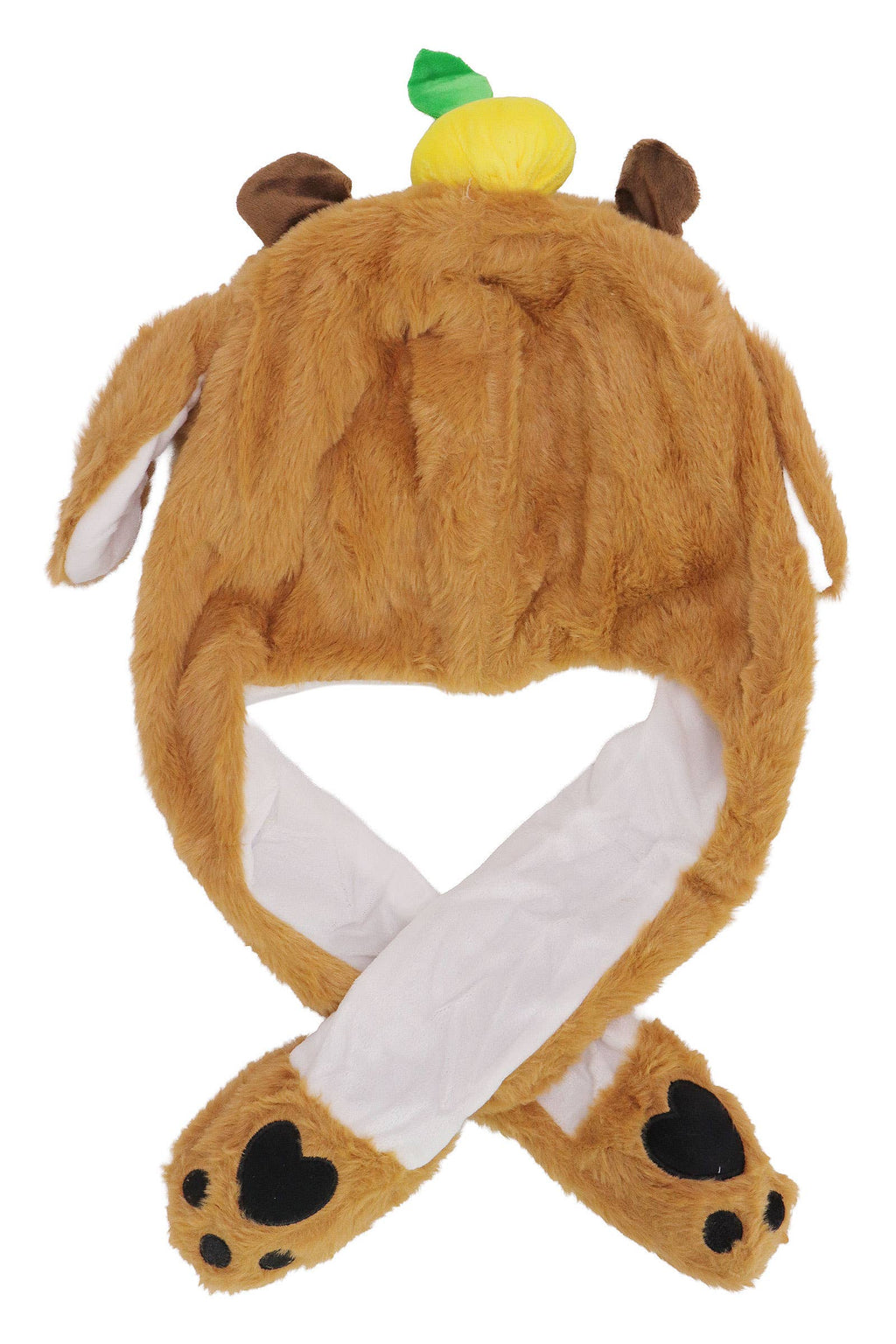 Capybara Led Light-up Ear Moving Fluffy Hat