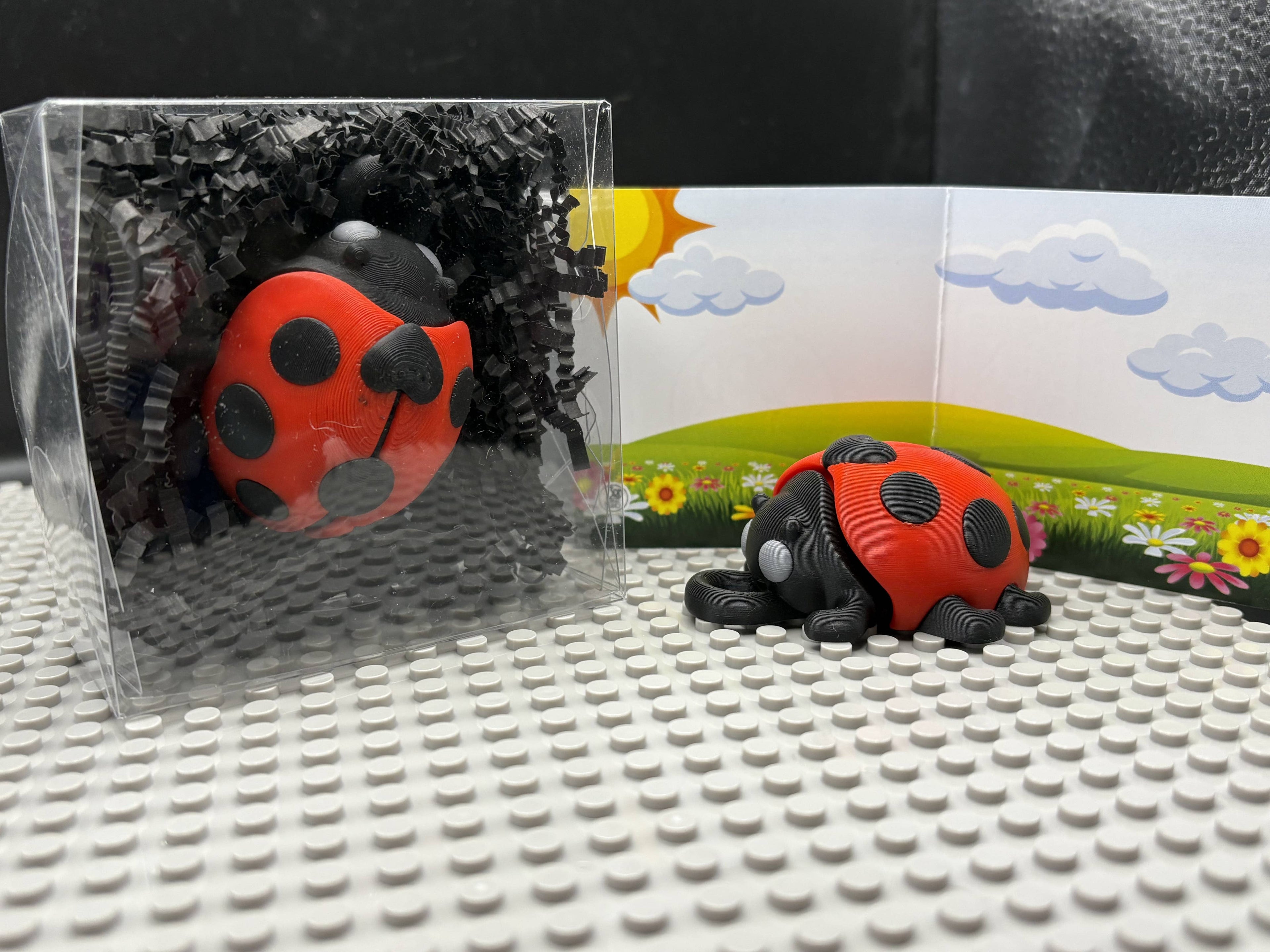 Ladybug Fidget Friend - Includes Play Scene