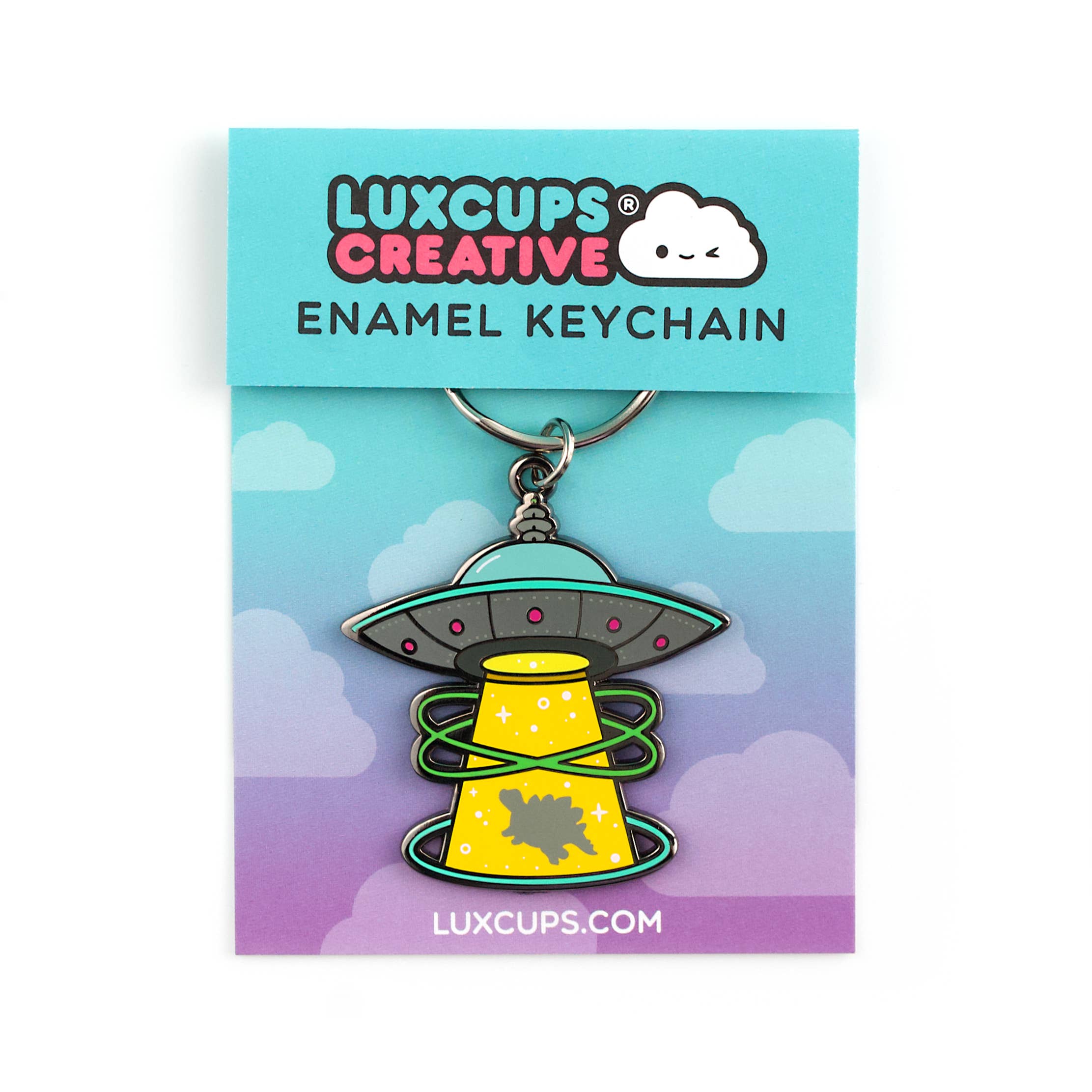 Stego UFO Keychain