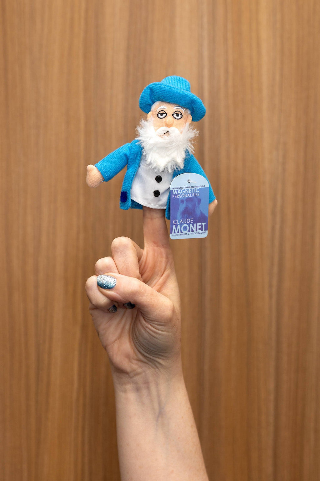 Claude Monet Finger Puppet