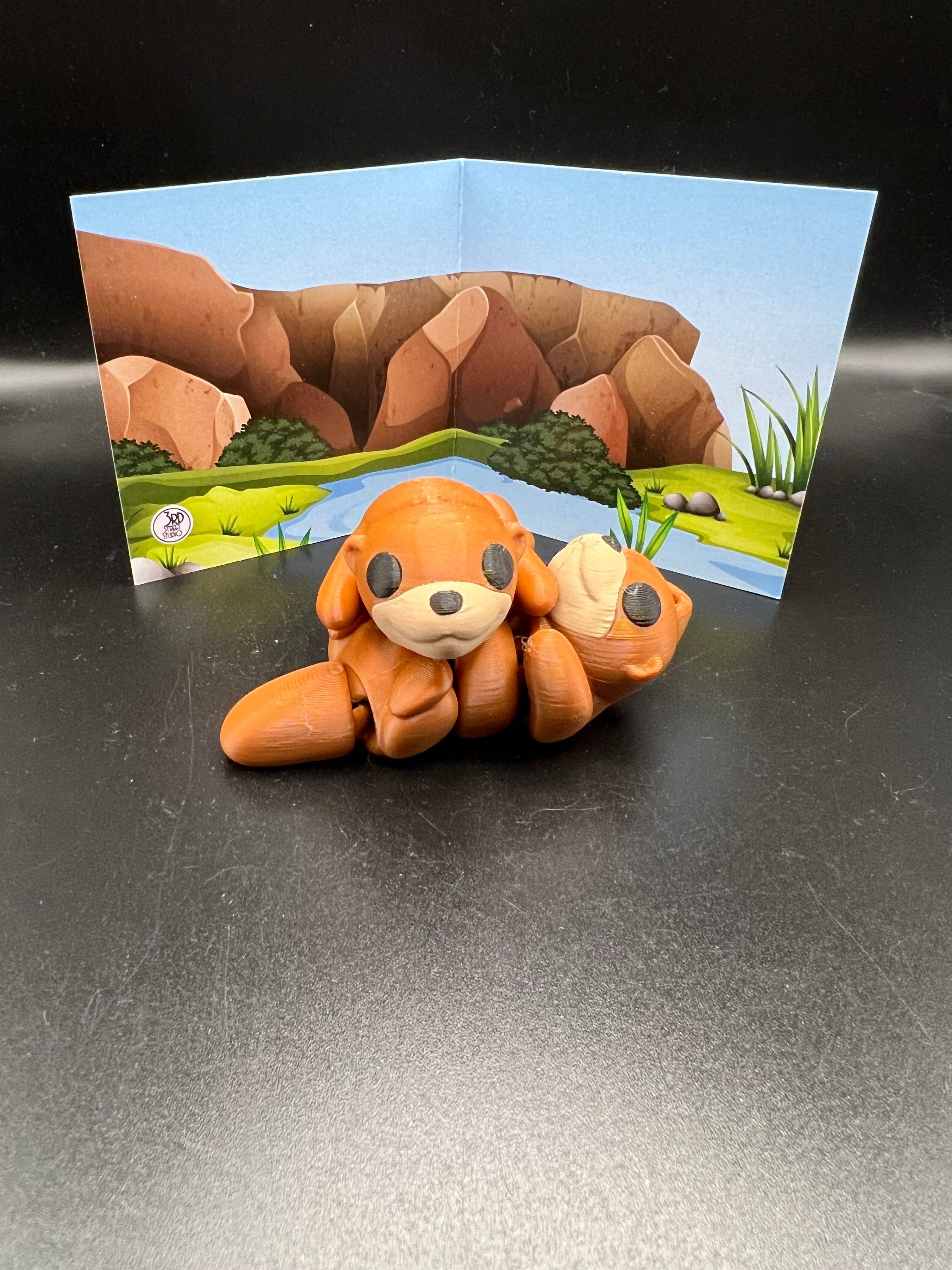 Otter - Fidget Friend - Includes Play Scene