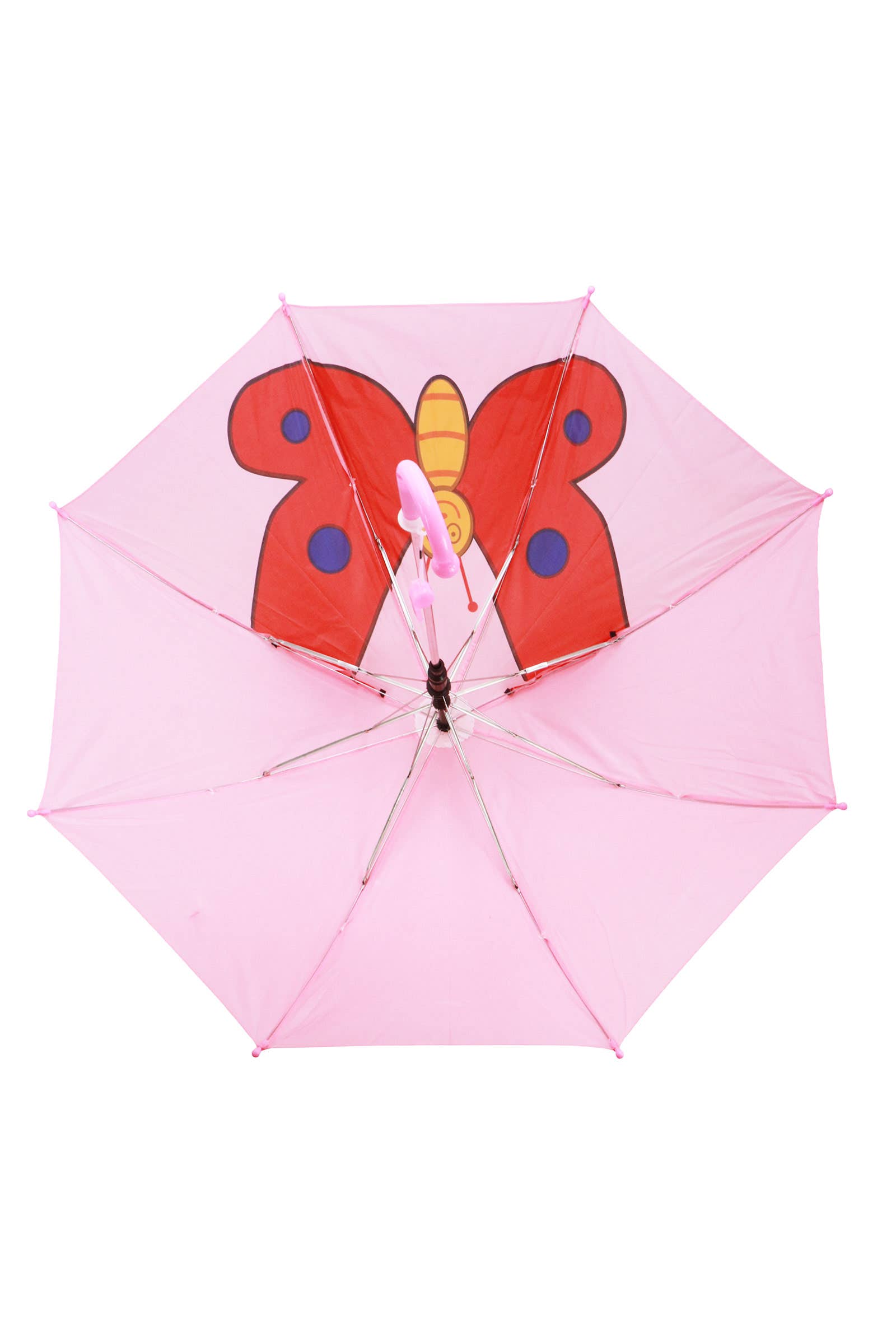 Kids Pointy Ear Animal Auto Open-Fold Umbrella
