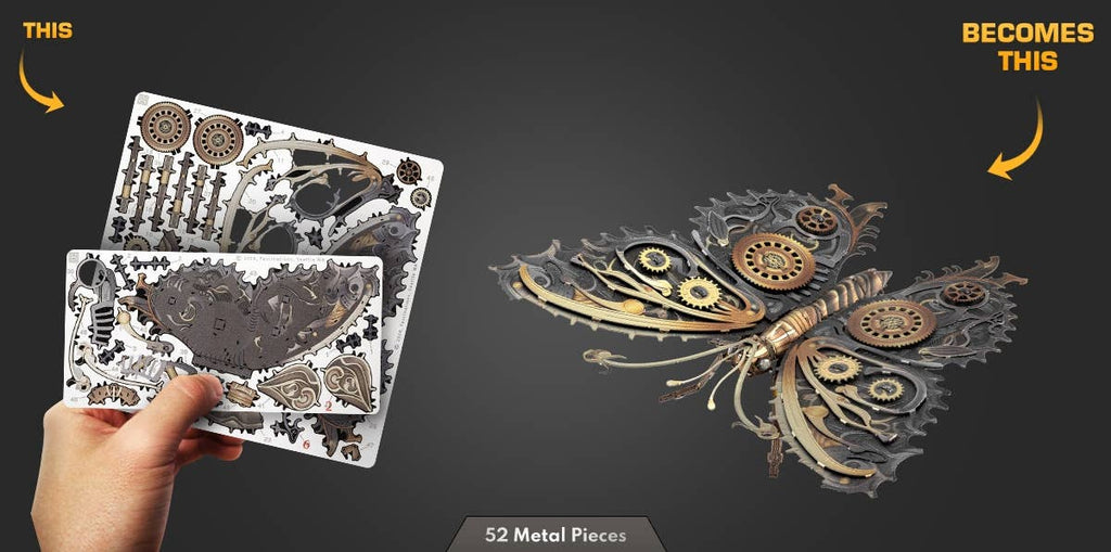 Steampunk Butterfly - Metal Earth