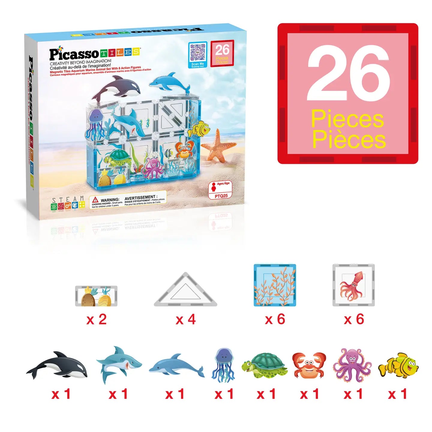 Marine World Magnetic Tile