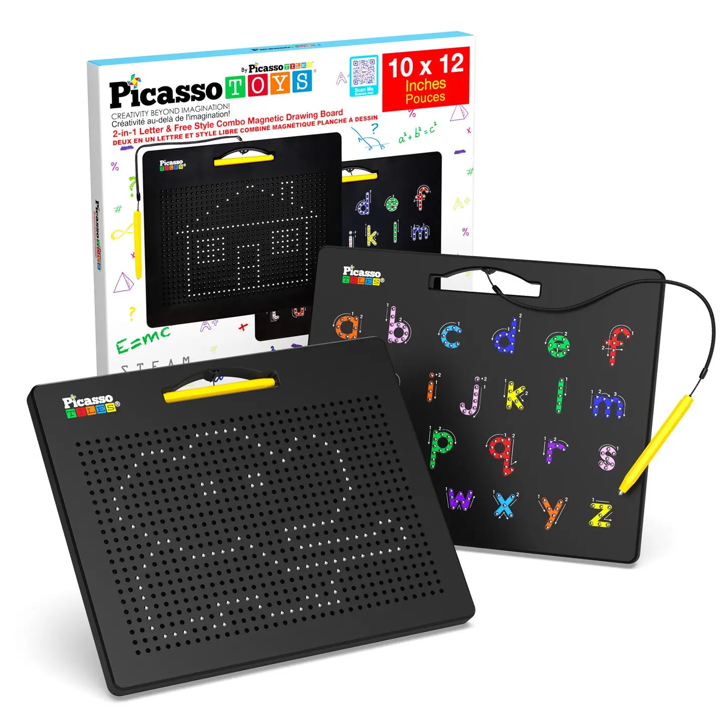 Double-Sided Magnetic Drawing Tablet Pad