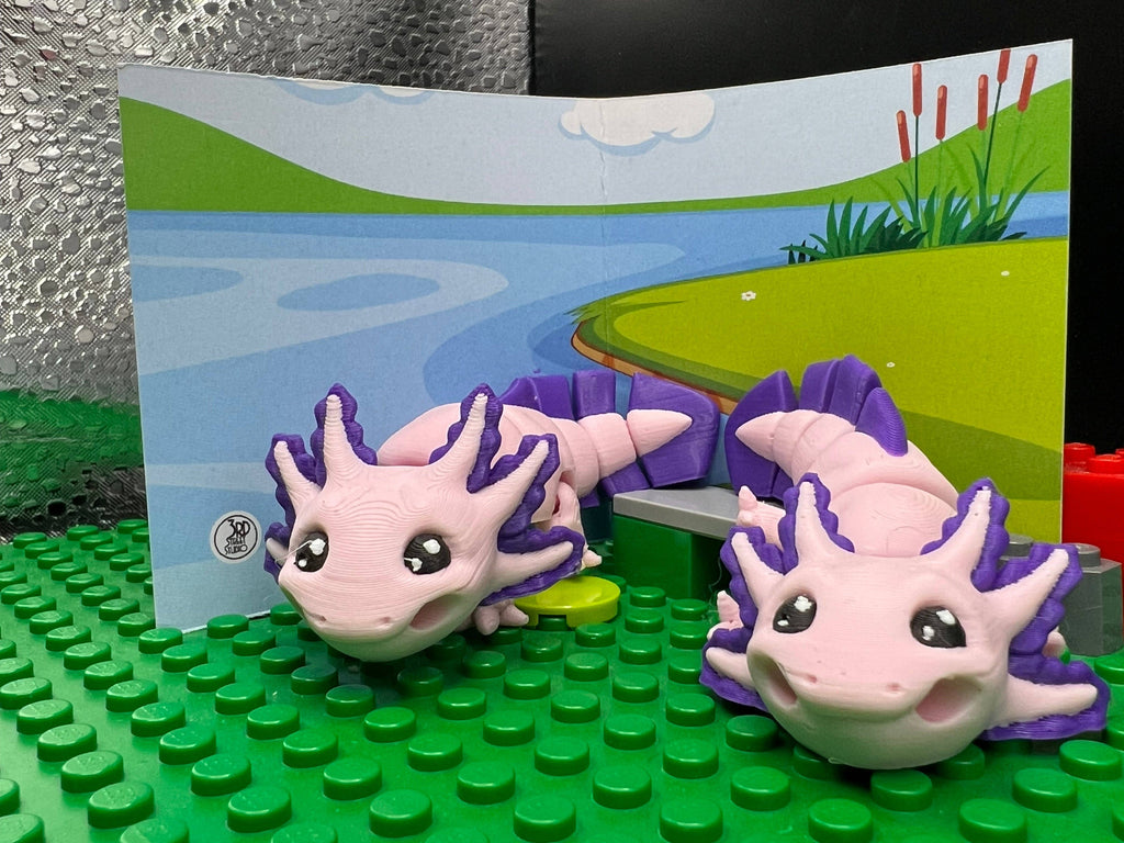 Axolotl Fidget Friend - Includes Play Scene