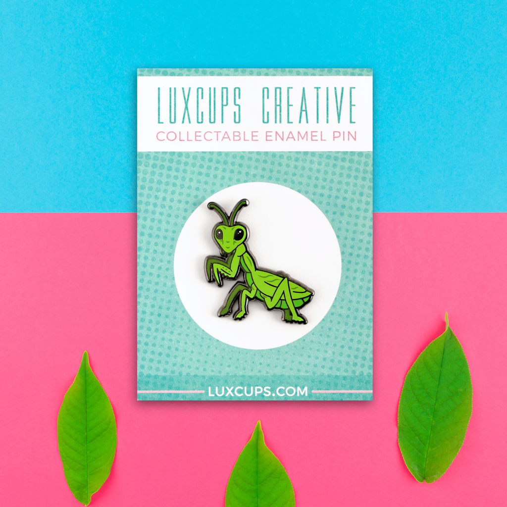Praying Mantis Pin