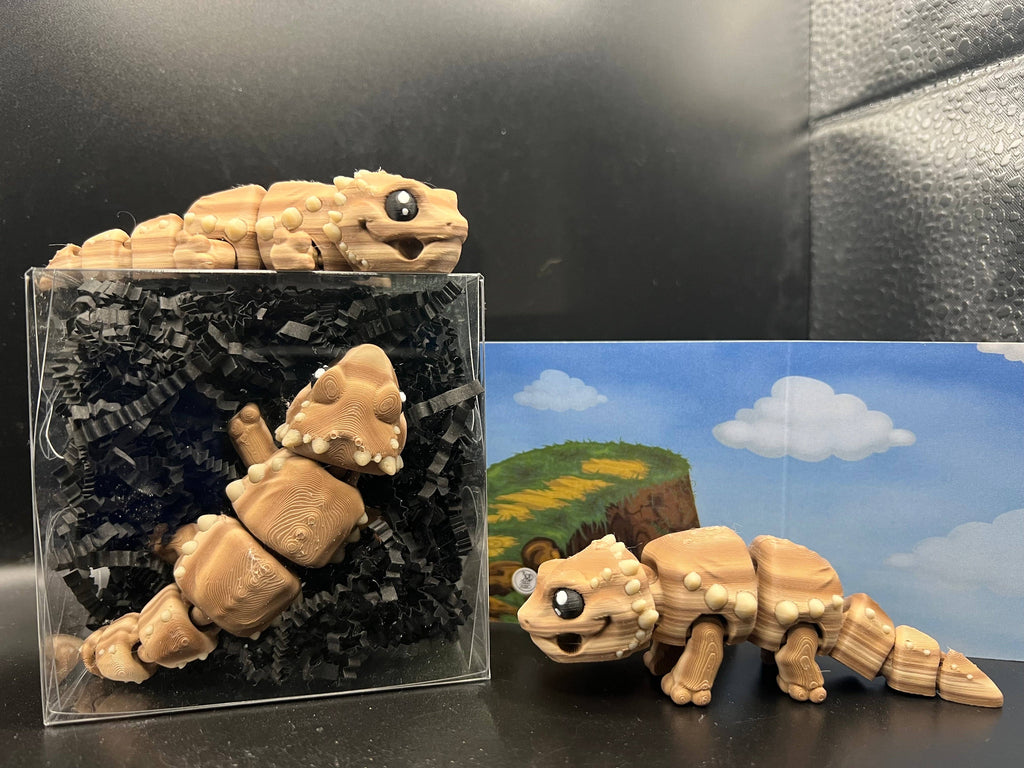 Bearded Dragon Fidget Friend - Includes Play Scene