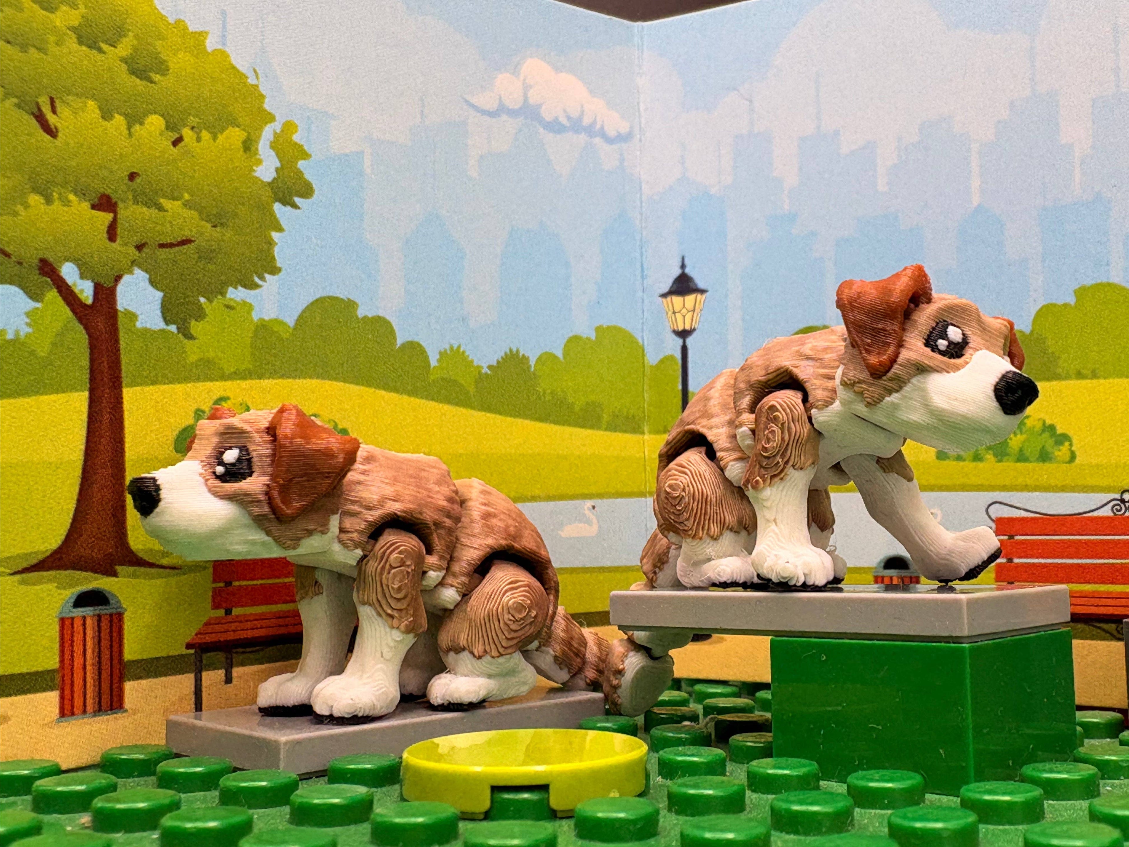 Dog Fidget Friend - Includes Play Scene