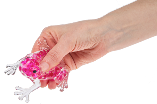 Beaded Squish and Squeeze Frogs