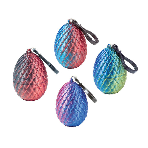 3D PRINTED DRAGON EGG W/ MINI DRAGON KEYCHAIN