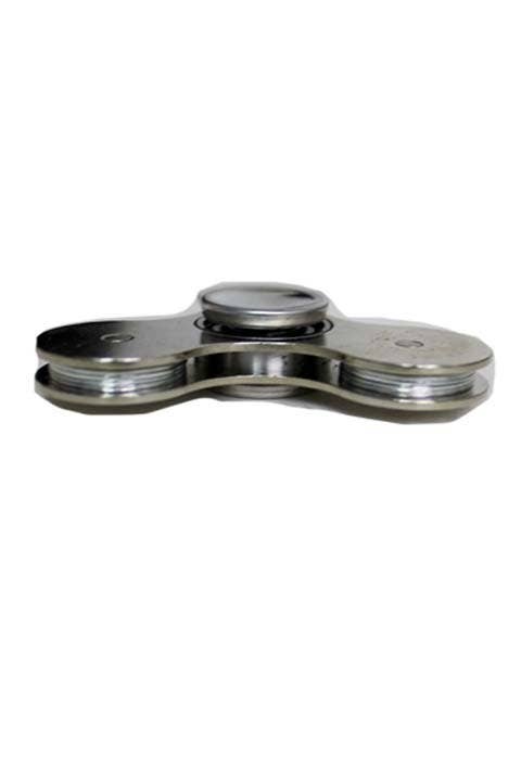 Round Metal Triple Bearing Fidget Spinner