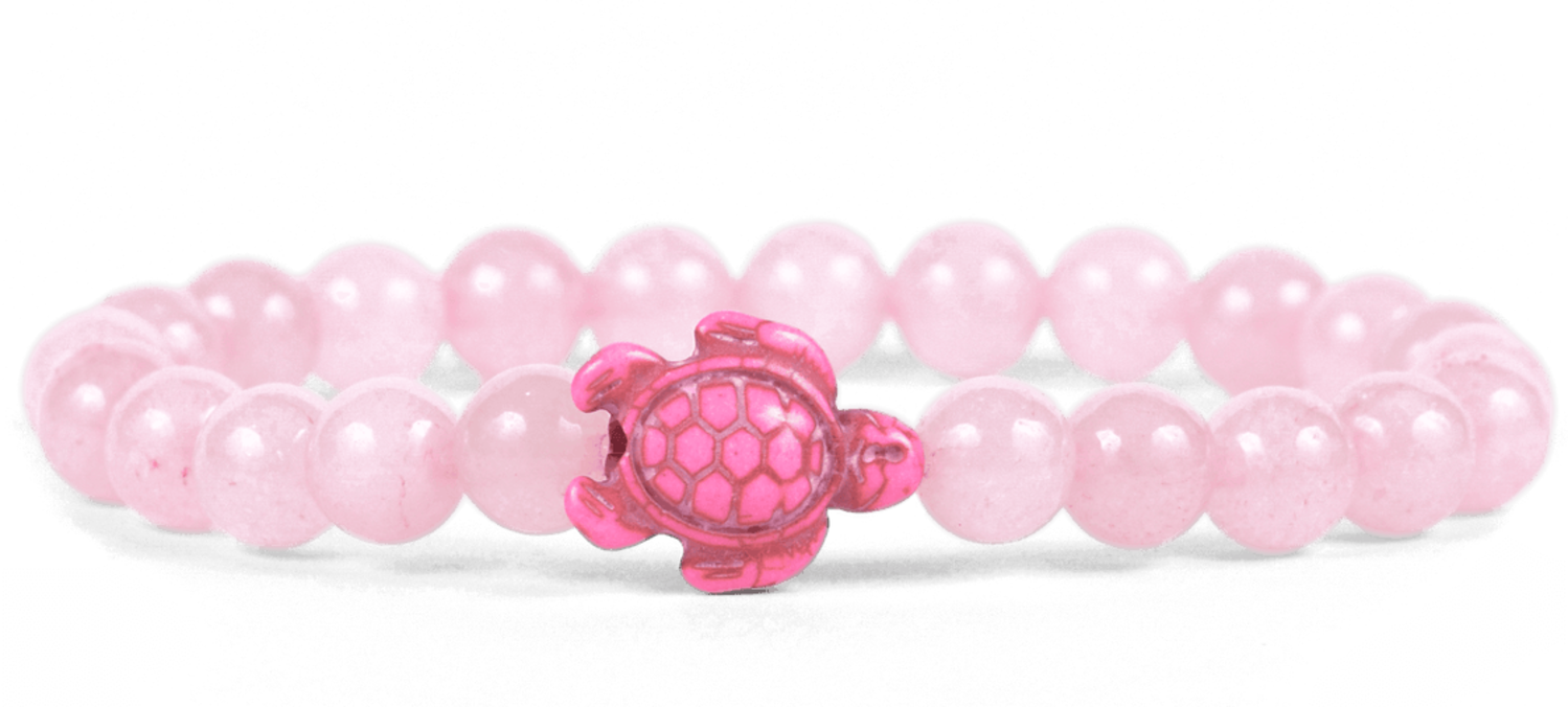The Journey Bracelet (Sea Turtle): Coral Reef Pink