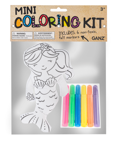 Mini Coloring Kit Mermaid