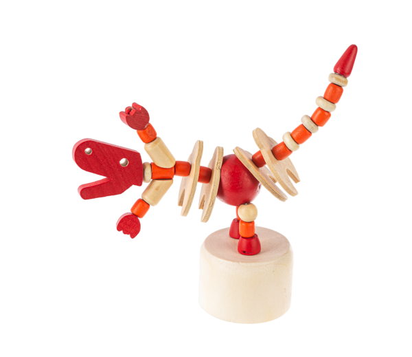 Dino Push Puppet