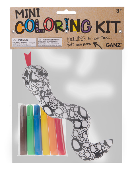 Mini Coloring Kit Snake
