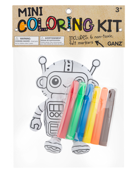 Mini Coloring Kit - Robot