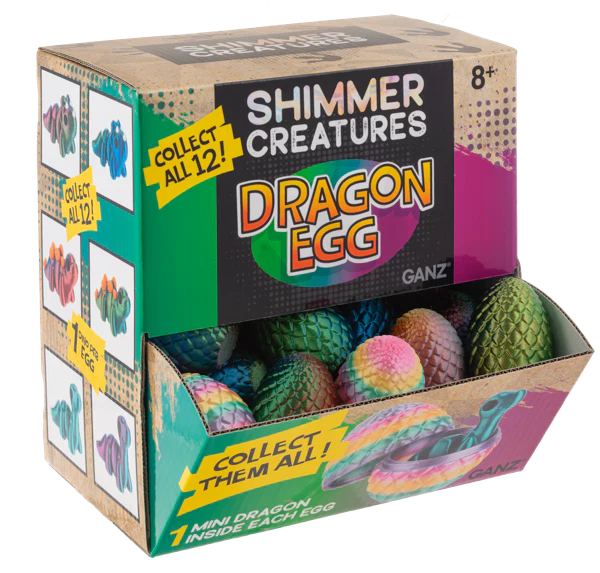 Shimmer Creatures Surprise Dino Egg