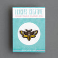 Moth Enamel Pin