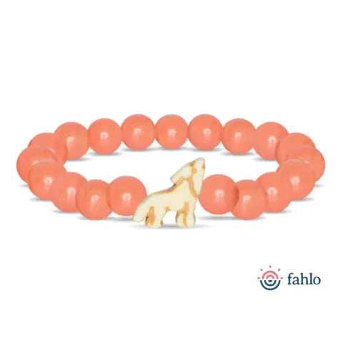 The Scout Bracelet (Red Wolf): Glow-In-The-Dark Collection